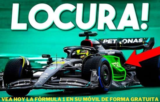Vea hoy la Fórmula 1 en su móvil de forma gratuita